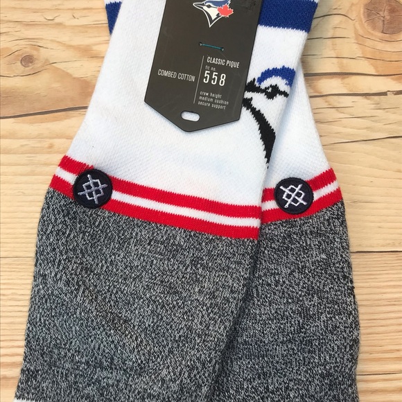 Stance MLB Toronto Blue Jays Crew Socks - Picture 3 of 16